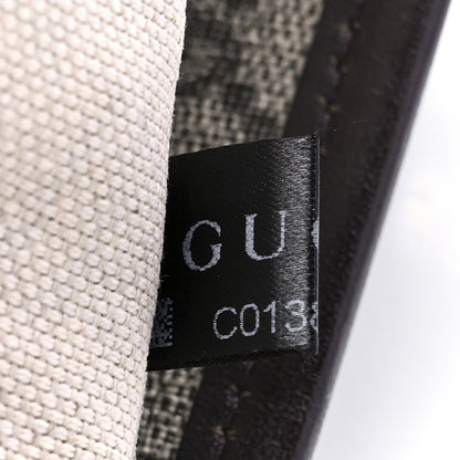 Gucci GG Supreme Monogram Medium Zippered Shopping Tote Dark Brown 7 of 10