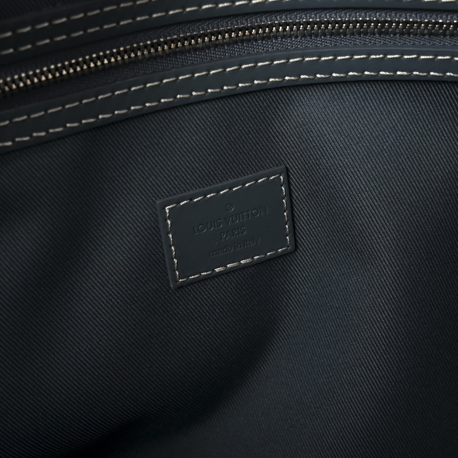 Louis Vuitton Monogram Washed Denim Keepall Bandouliere 50 Blue 5 of 8