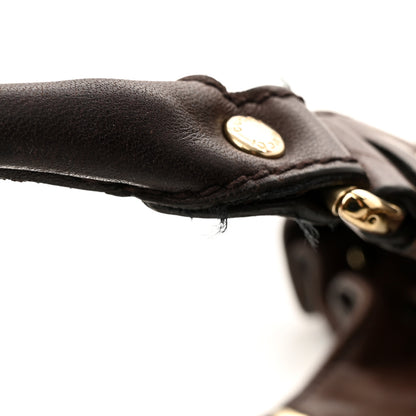 Gucci Guccissima Studded Pelham Shoulder Bag Dark Brown 13 of 15