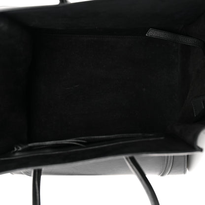 Celine Smooth Calfskin Medium Phantom Luggage Black 5 of 12