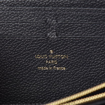 Louis Vuitton Empreinte Clemence Wallet Black 6 of 7