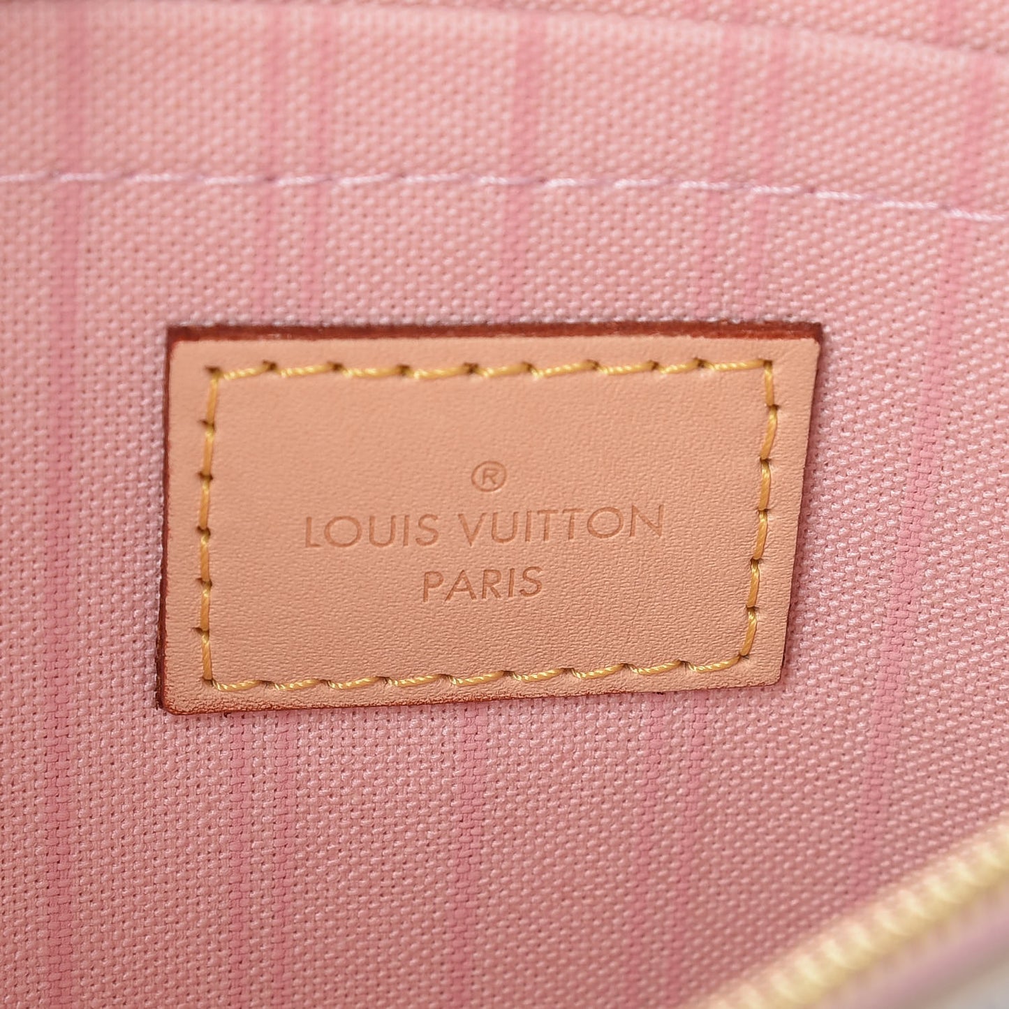 Damier Azur Neverfull MM GM Pochette Rose Ballerine