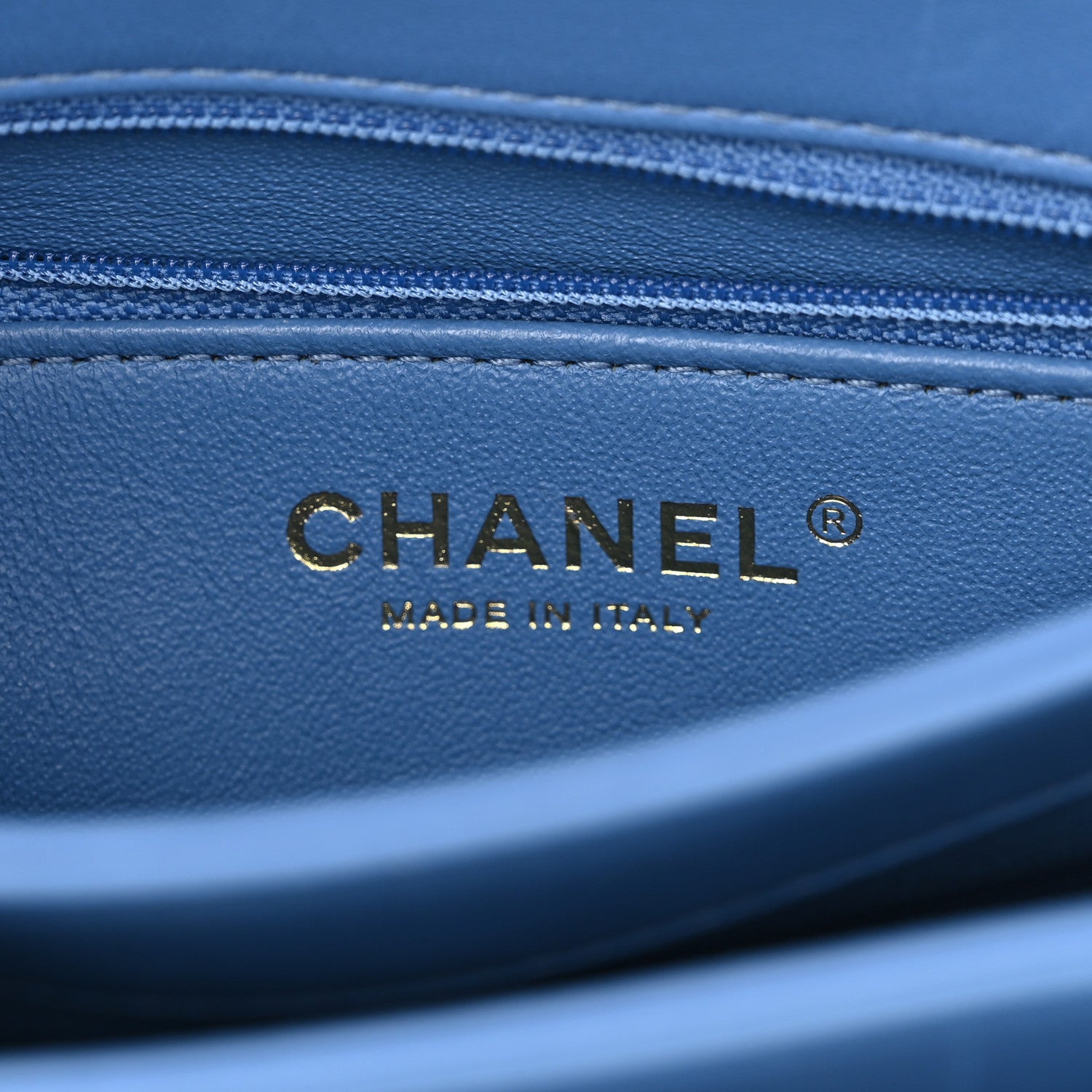 Chanel Lambskin Quilted Small Trendy CC Flap Dual Handle Bag Blue 6 of 10