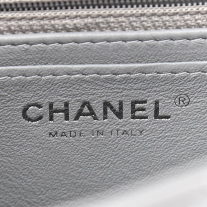 Chanel Lambskin Quilted Mini Rectangular Flap Grey 5 of 9