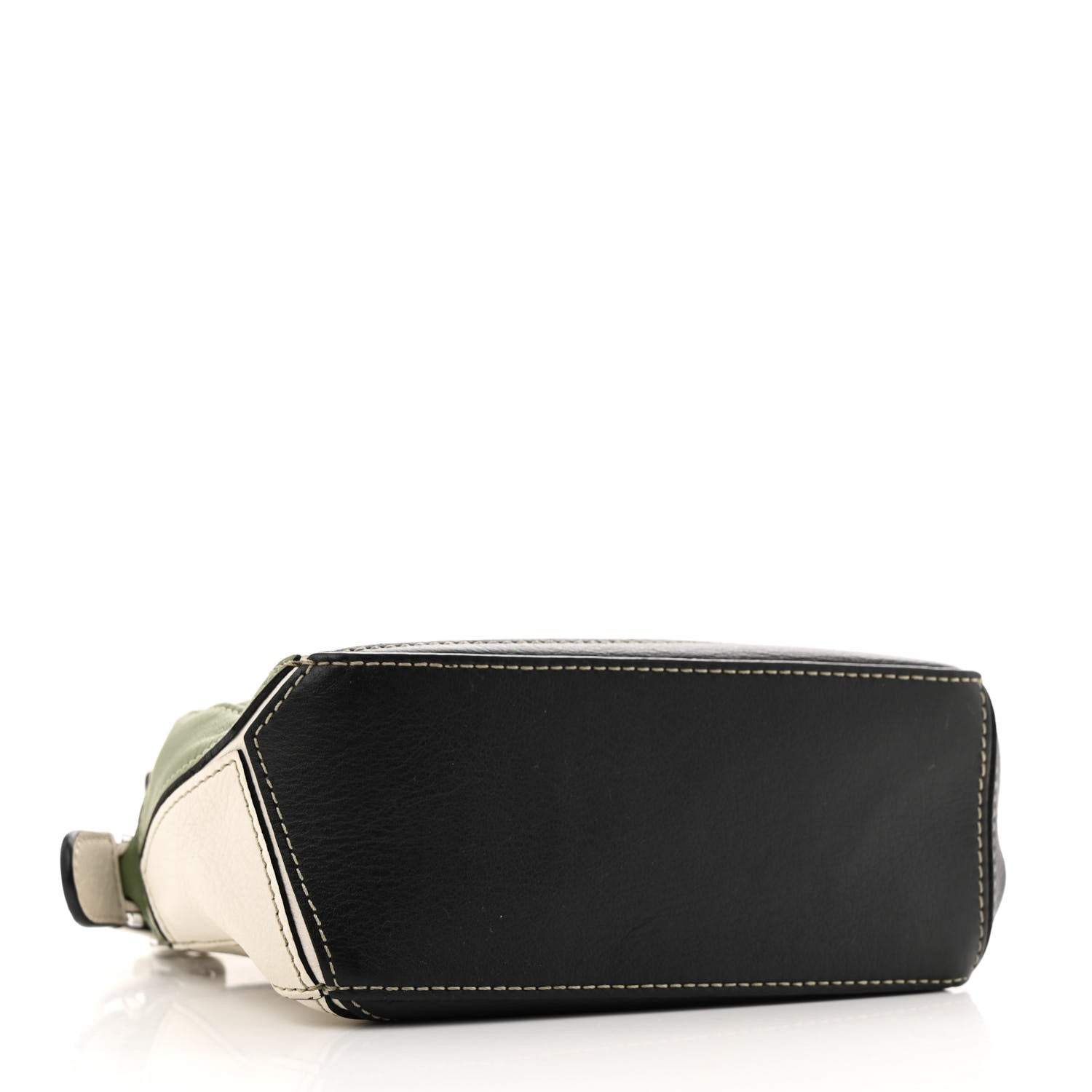Loewe Calfskin Mini Puzzle Bag Soft White Rosemary 4 of 15