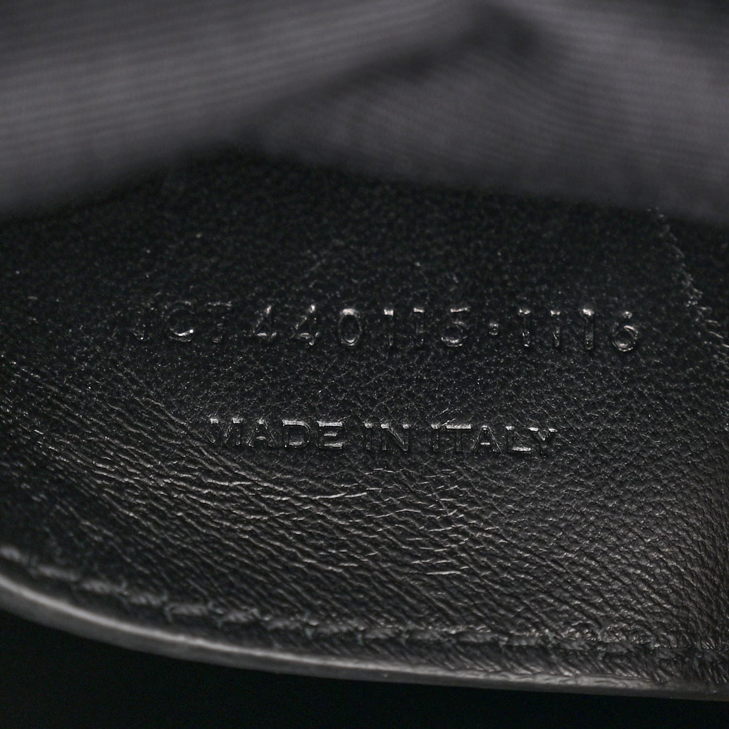 SAINT LAURENT Calfskin Mixed Matelasse Triquilt Large Monogram Envelope Satchel Deep Marine