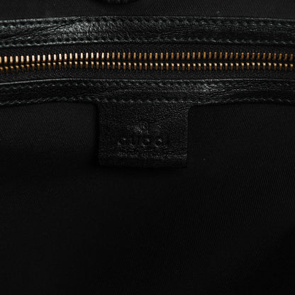 Gucci Monogram Medium Interlocking Tote Black 6 of 6