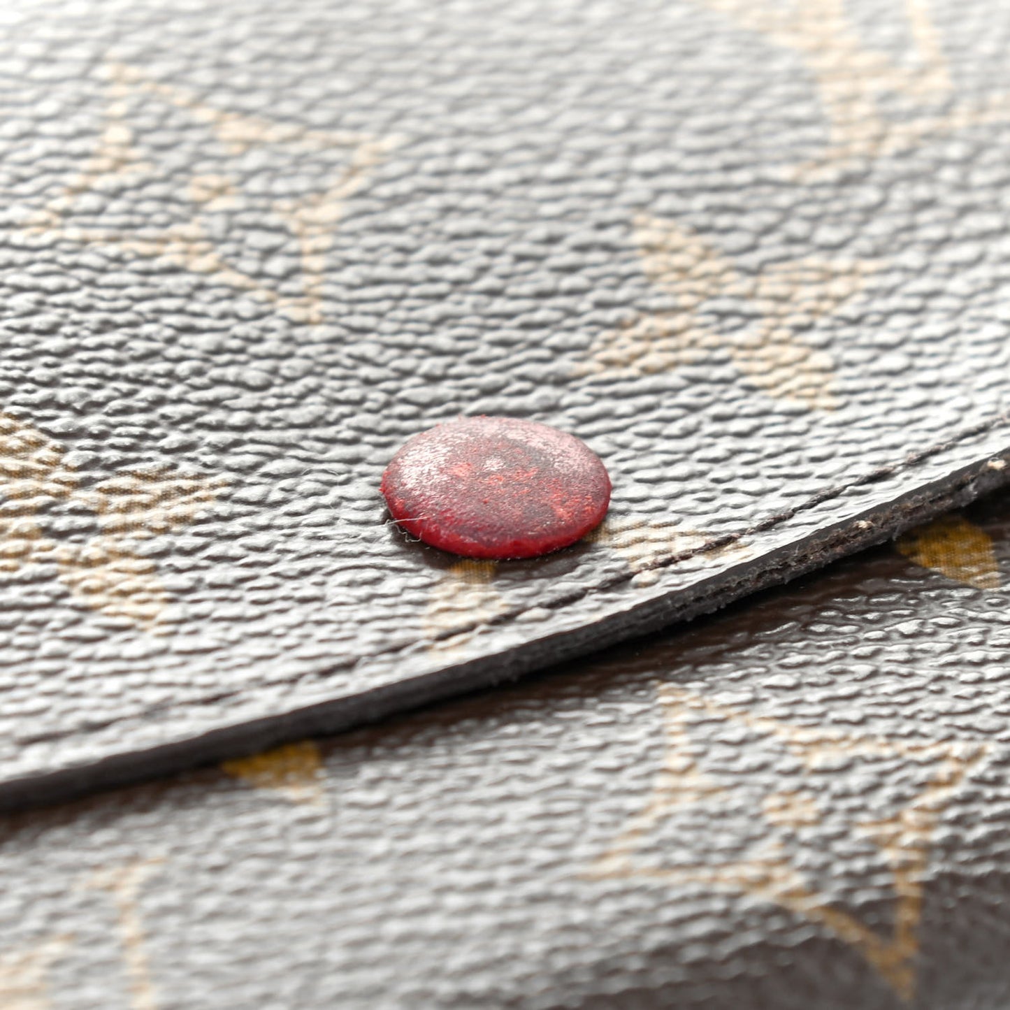 Monogram Emilie Wallet Red