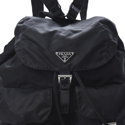 Prada Nylon Vela Large Backpack Black 7 of 14