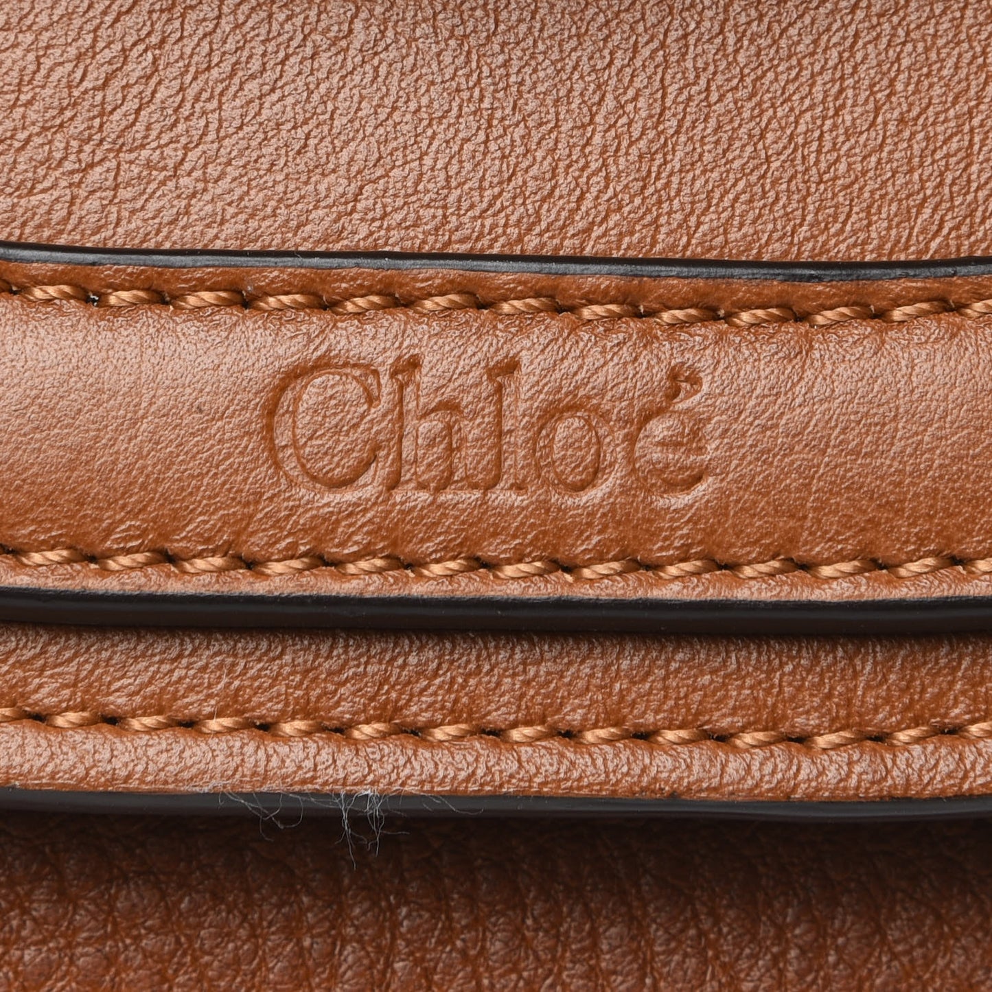 Calfskin Small Nile Bracelet Minaudiere Bag Caramel