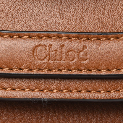 Chloe Calfskin Small Nile Bracelet Minaudiere Bag Caramel 10 of 10