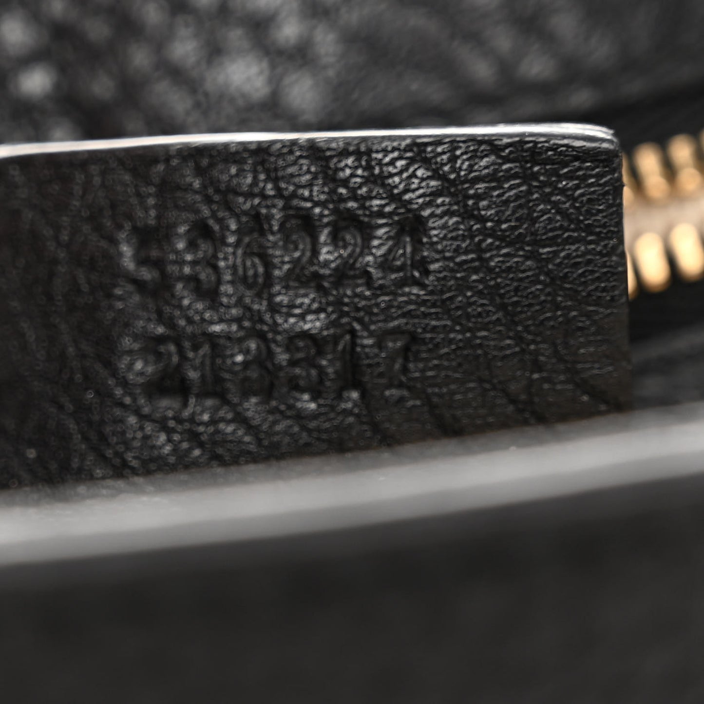 Pebbled Calfskin Medium Soho Flap Crossbody Black