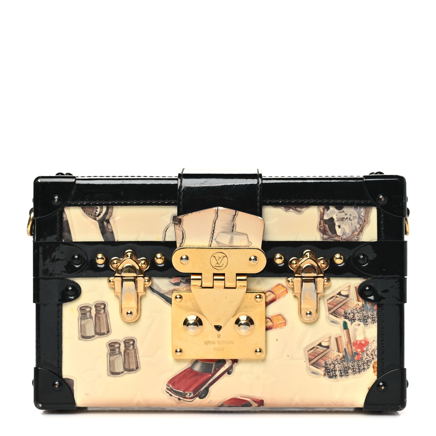 Louis Vuitton Vernis Stickers Petite Malle White 1 of 13