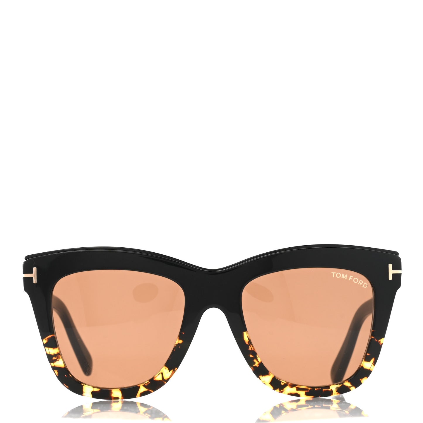 Julie Square Sunglasses TF685 Tortoise