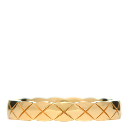 Chanel 18K Yellow Gold Mini Coco Crush Ring 50 5.25 3 of 5