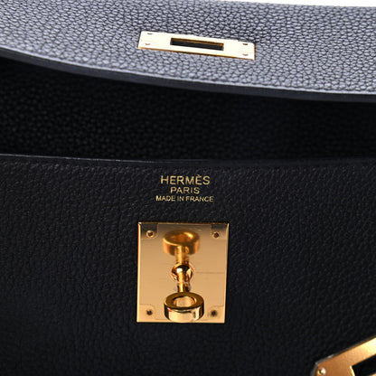 Hermes Togo Kelly Retourne 32 Black 5 of 11