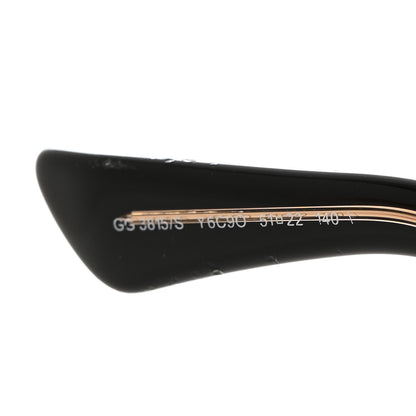 Gucci Acetate Round GG Sunglasses GG3815S Black 5 of 8