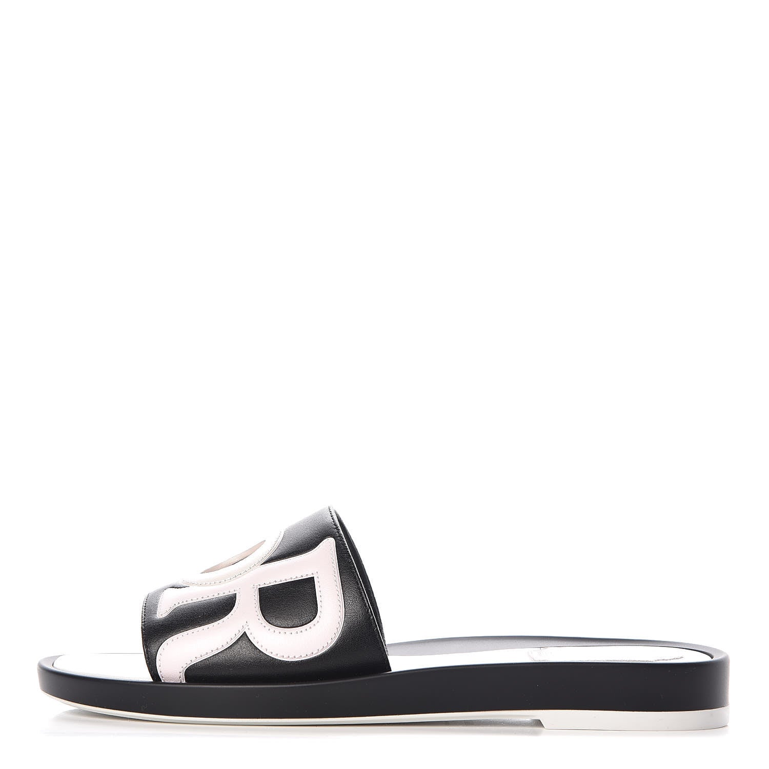 Christian Dior Calfskin Marina Slides 38 Black 1 of 8