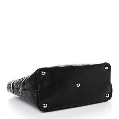 Chanel Calfskin Quilted Large Cambon Tote Black 3 of 4