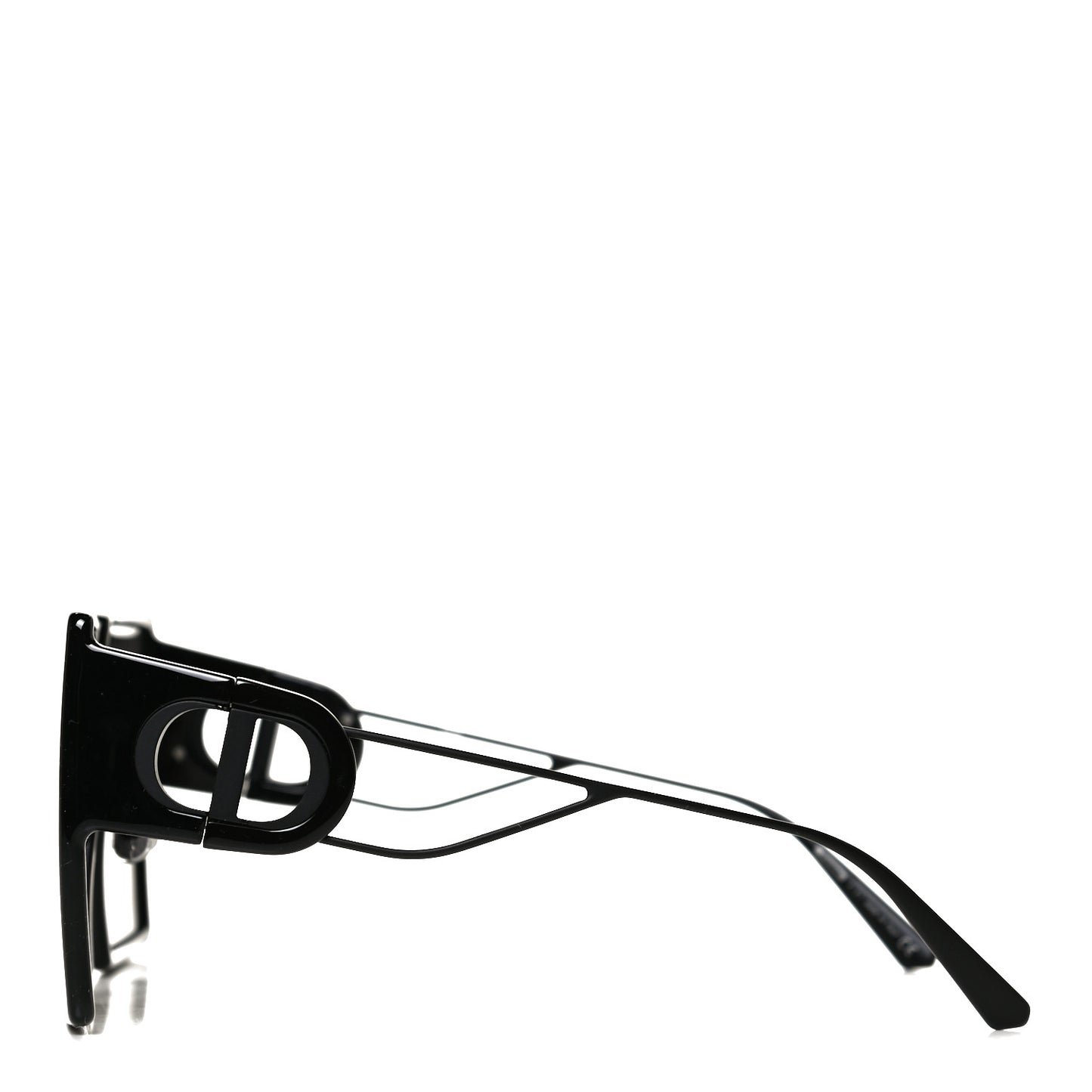Square 30 Montaigne Sunglasses Black
