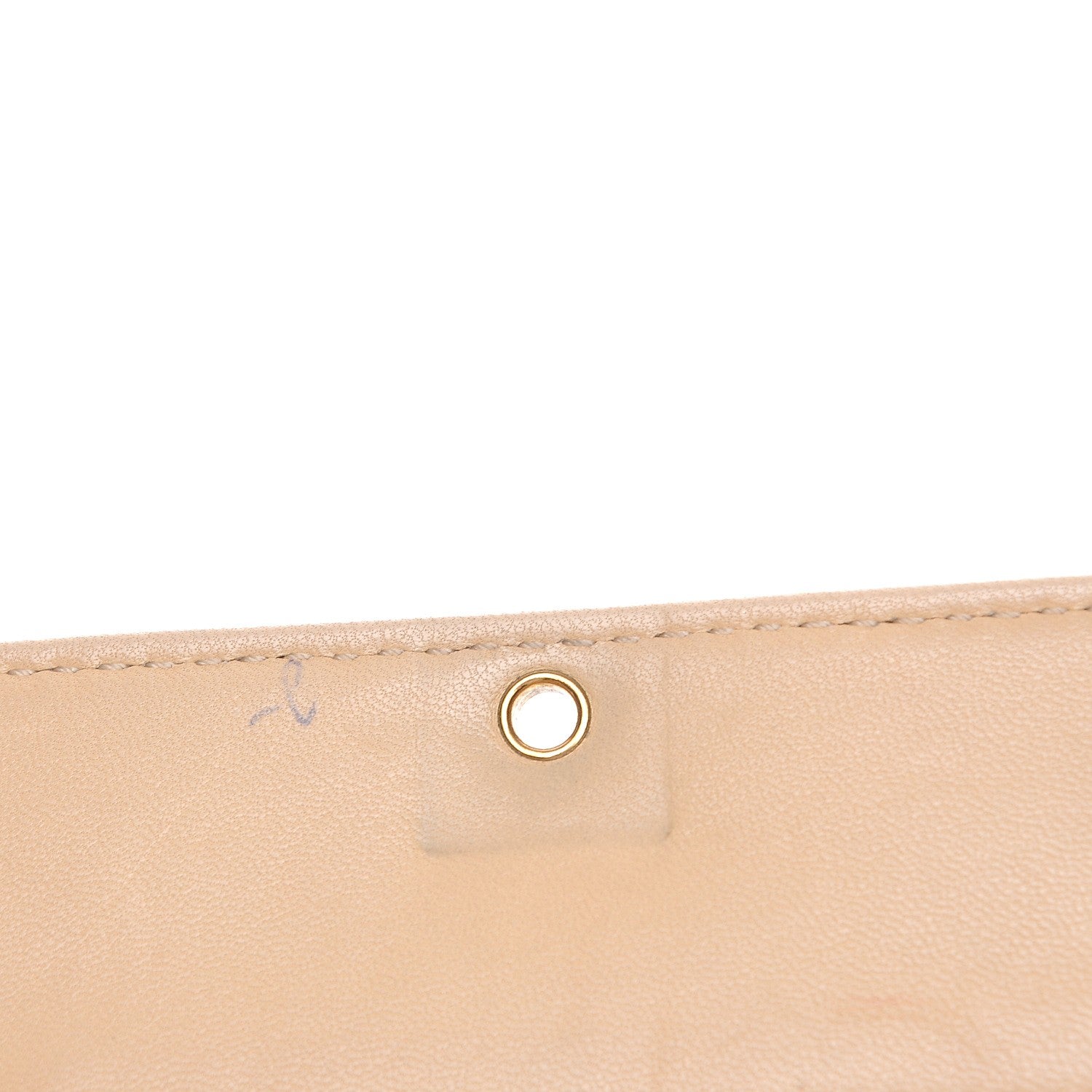 Chanel Caviar Wallet on Chain WOC Beige 7 of 10