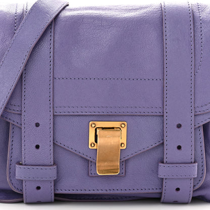 Proenza Schouler Lambskin PS1 Mini Pouch Messenger Bag Berry 8 of 10