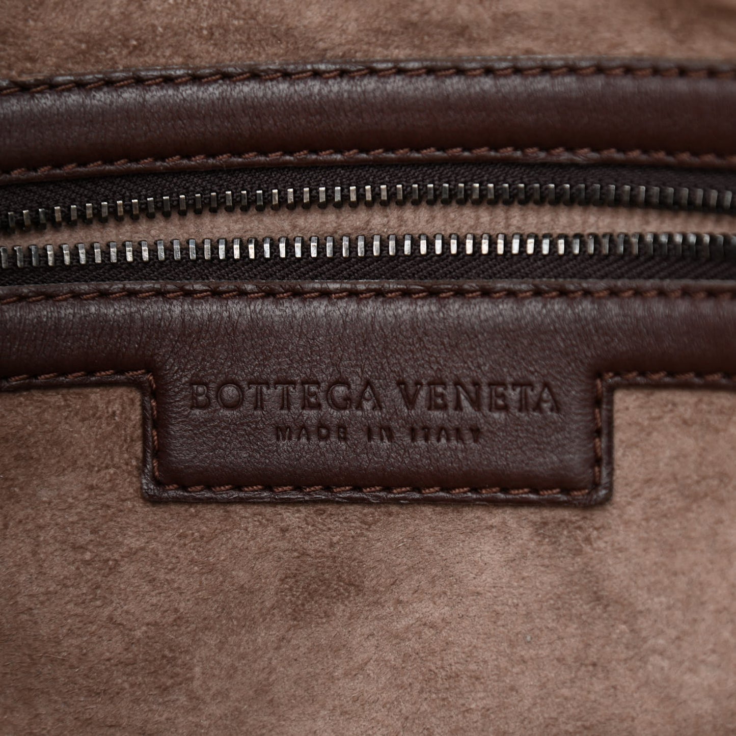 Nappa Intrecciato Nodini Crossbody Messenger Ebano