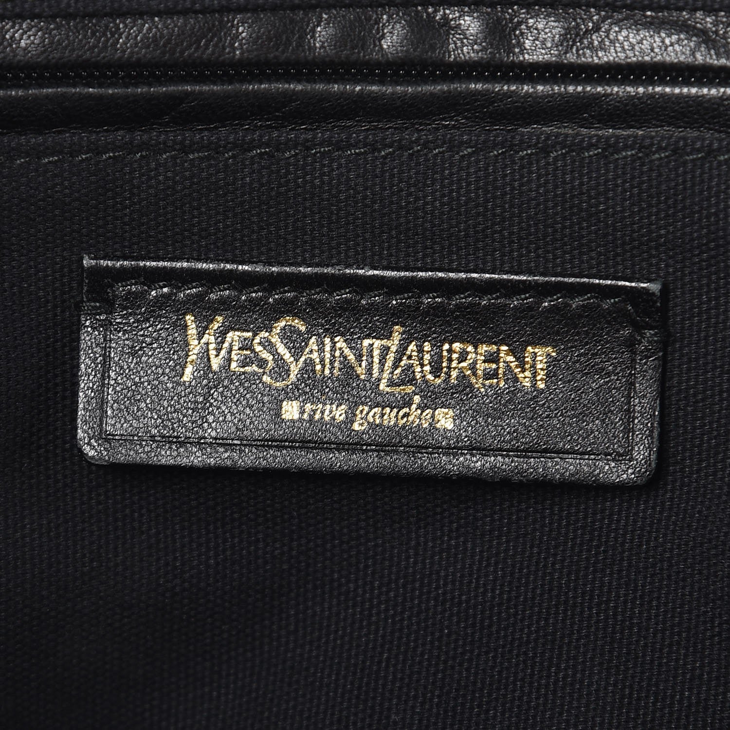 Saint Laurent Pebbled Lambskin Medium Easy Sac Black 6 of 23