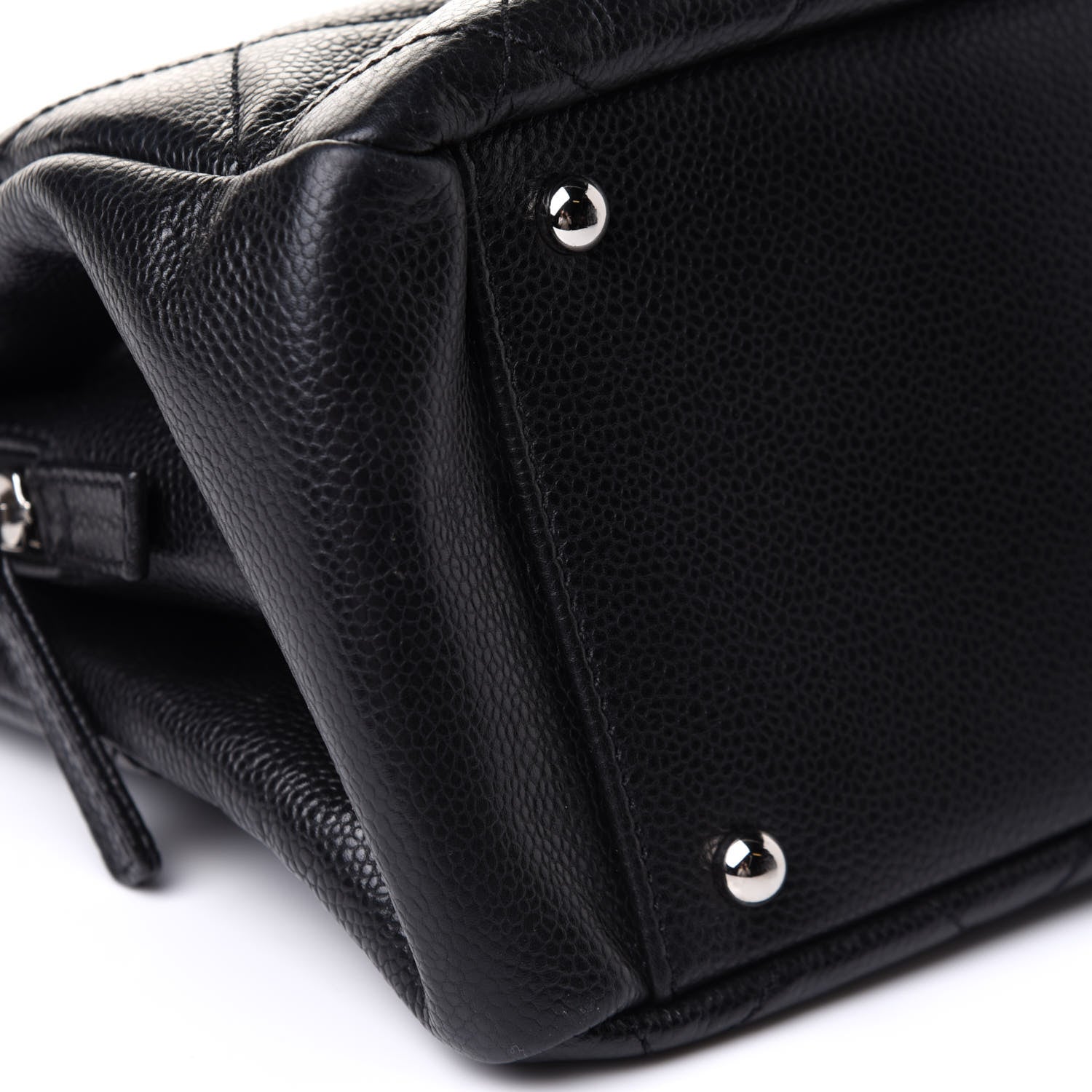 Chanel Caviar Quilted Timeless CC Soft Tote Black 8 of 11
