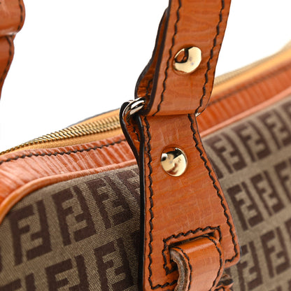 Fendi Zucchino Boston Orange 12 of 13