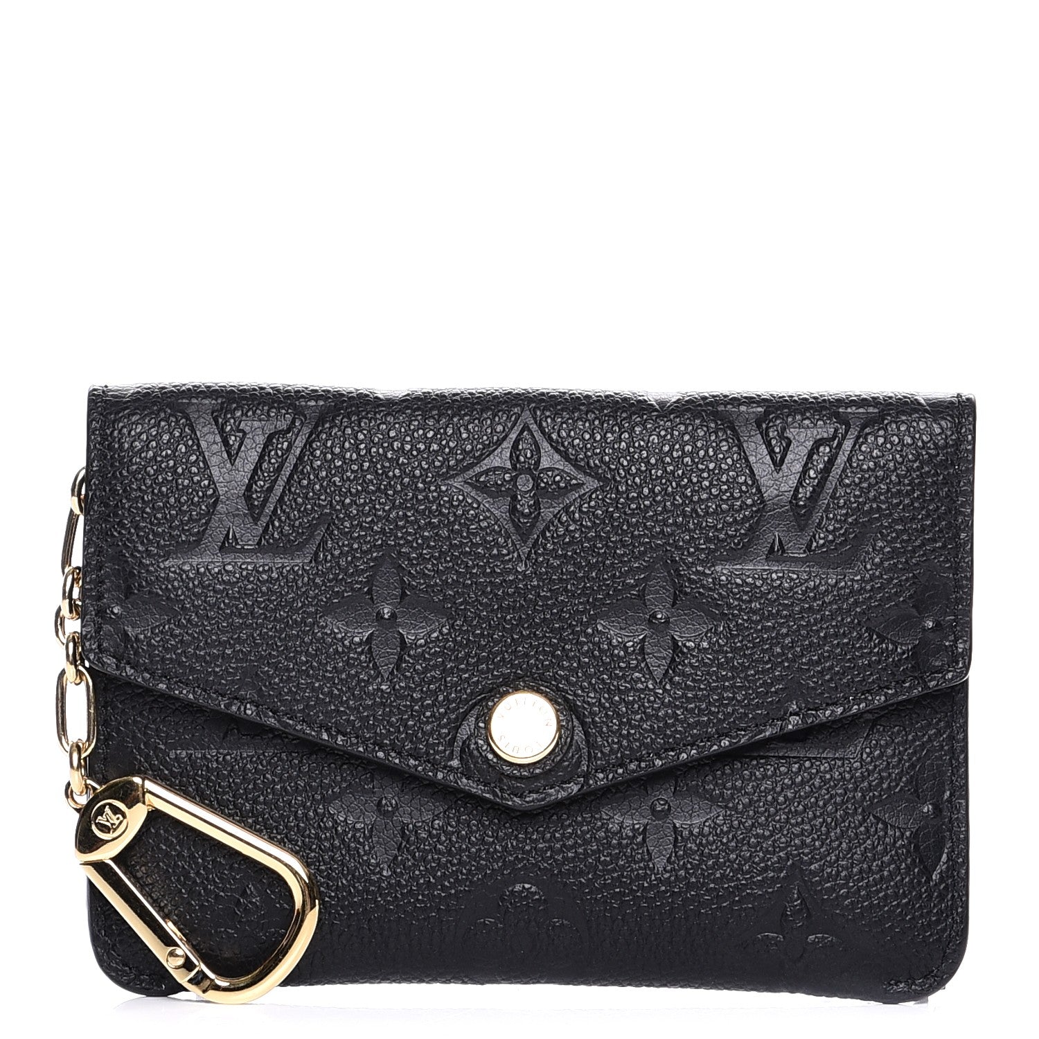 Louis Vuitton Empreinte Key Pouch Black 1 of 8