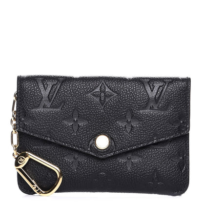 Louis Vuitton Empreinte Key Pouch Black 1 of 8