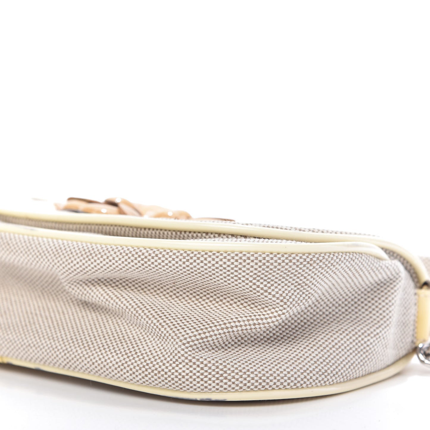 Canvas Camellia N°5 Flap Beige