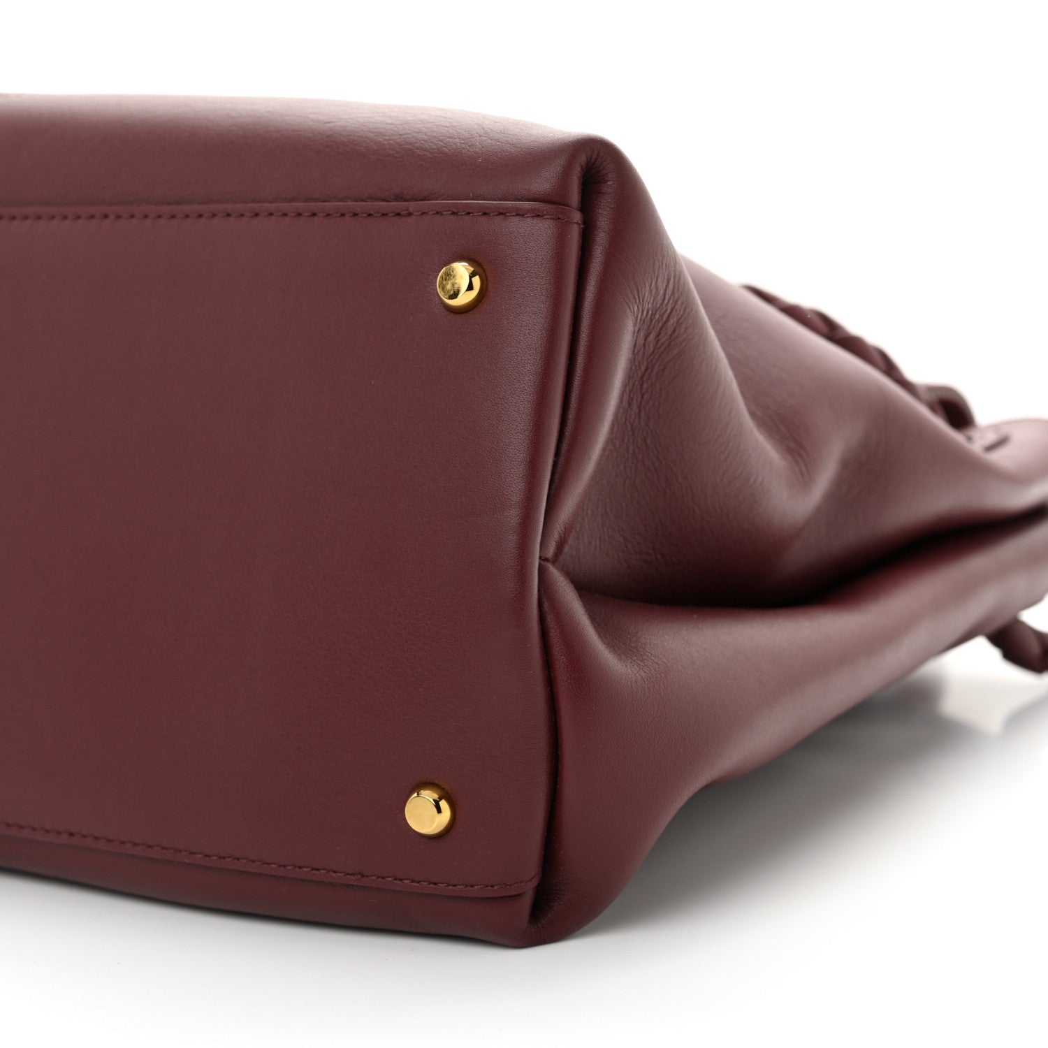 Bottega Veneta Silky Calfskin Medium Ciao Ciao Barolo 11 of 12