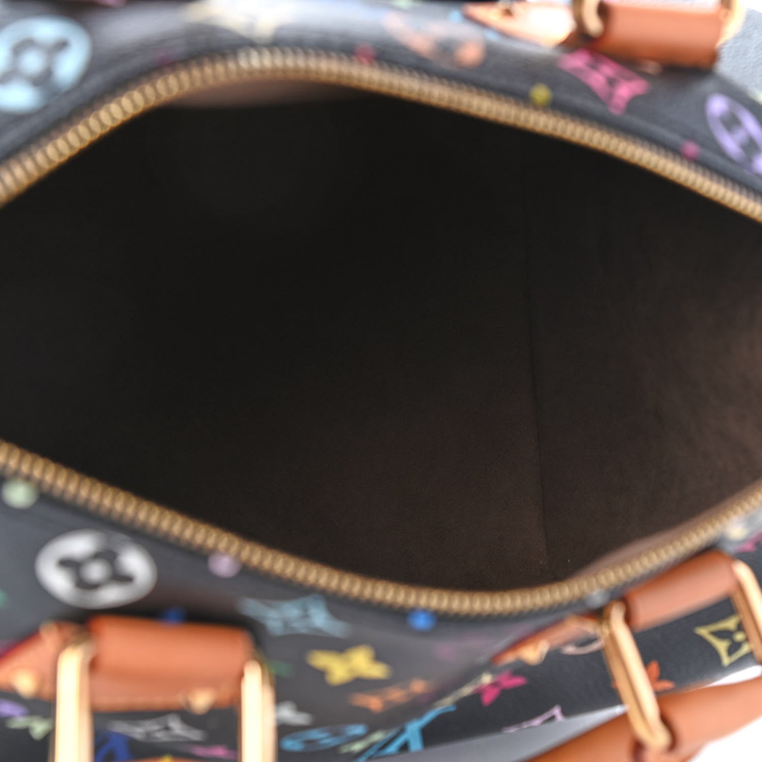 Louis Vuitton Monogram Multicolor Speedy 30 Black 4 of 4