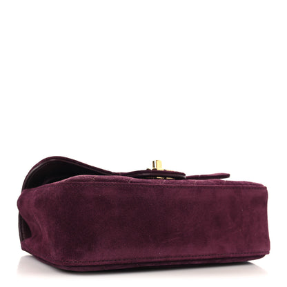 Chanel Suede Calfskin Mini Souplissimo Flap Burgundy 4 of 11