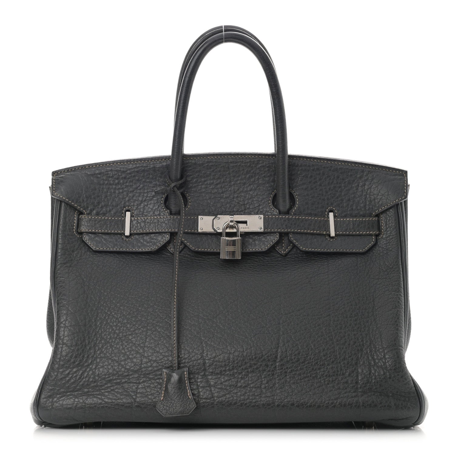 Hermes Buffle Skipper Birkin 35 Graphite 1 of 17