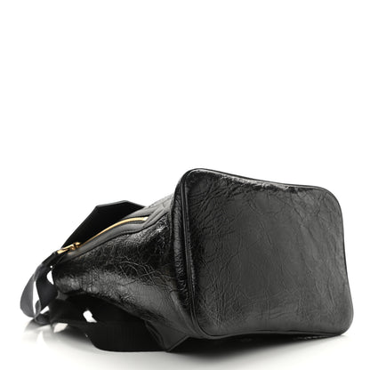 Givenchy Creased Patent Calfskin ID Backpack Black 7 of 25