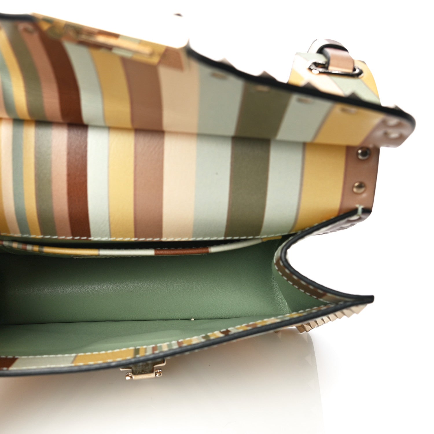 Valentino Garavani Vitello Native Couture 1975 Rockstud Crossbody Messenger Bag Multicolor 5 of 11