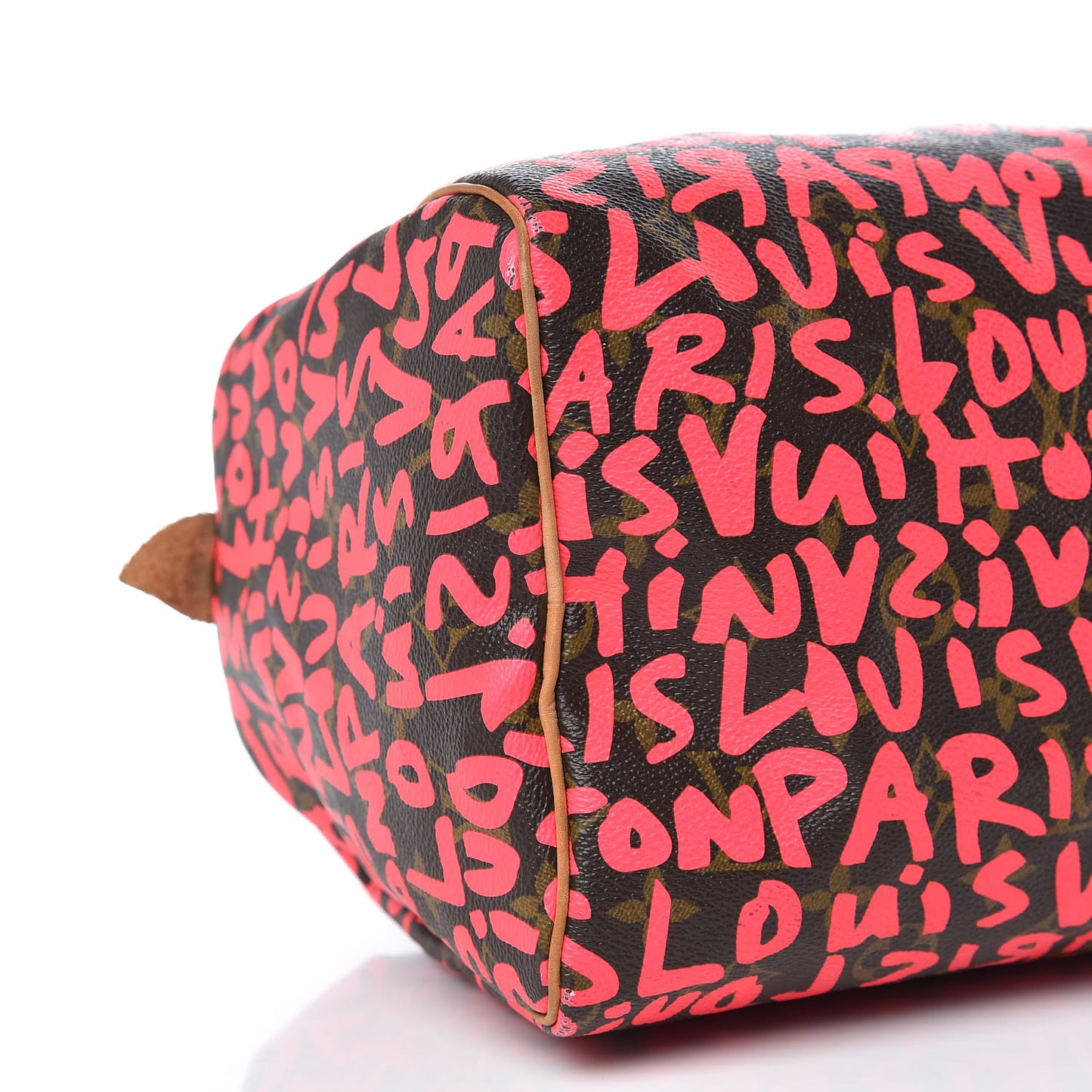 Monogram Graffiti Speedy 30 Fuchsia
