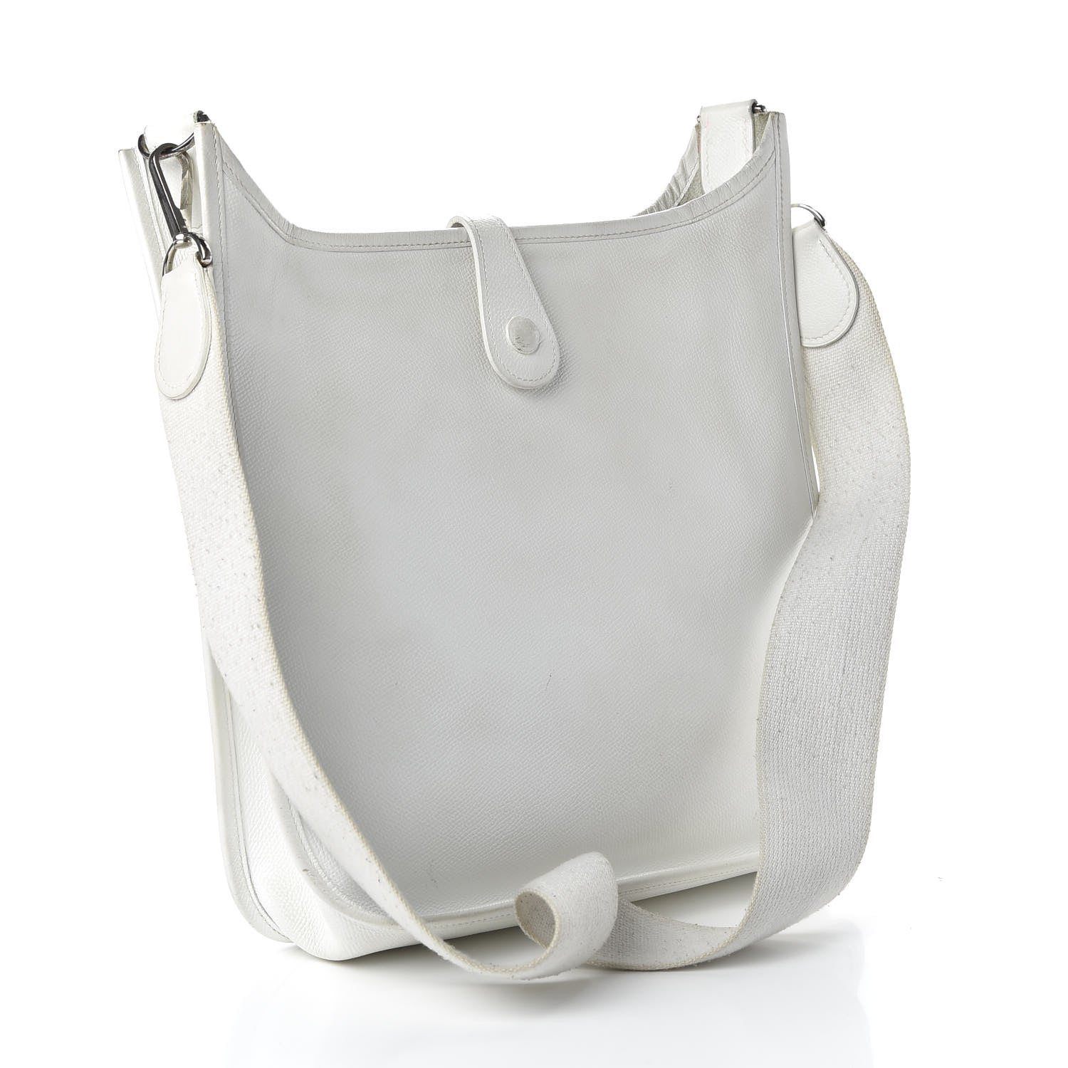 Hermes Epsom Evelyne PM White 3 of 13