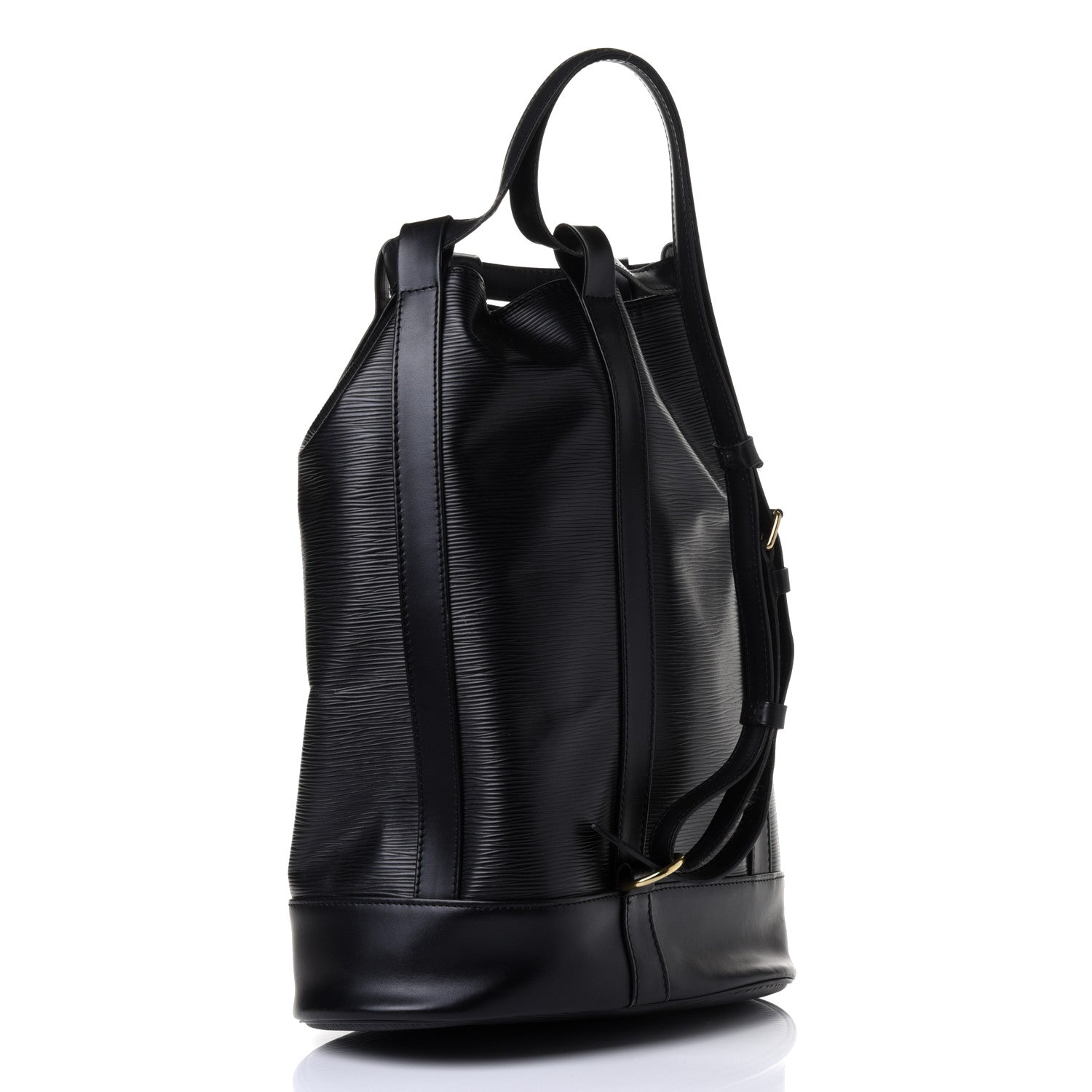 Louis Vuitton Epi Randonnee PM Black 4 of 12