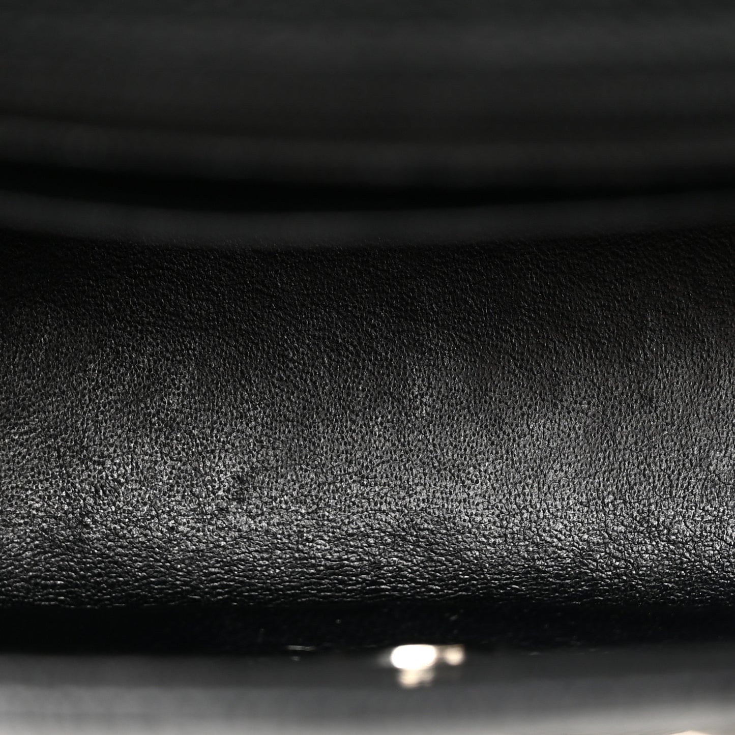 Caviar Quilted Mini Square Flap Black