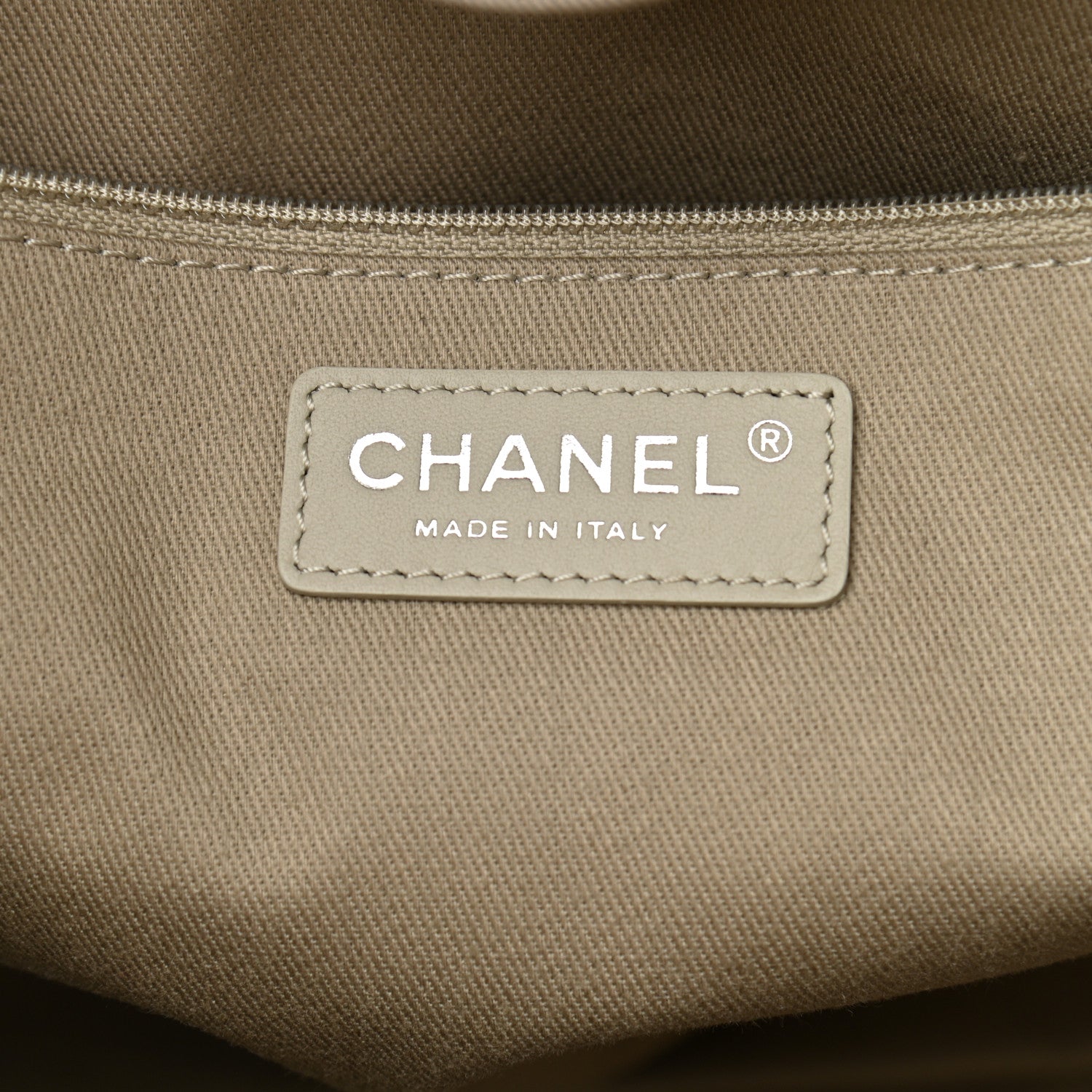 Chanel Mixed Fibers Medium Deauville Tote Grey 8 of 14