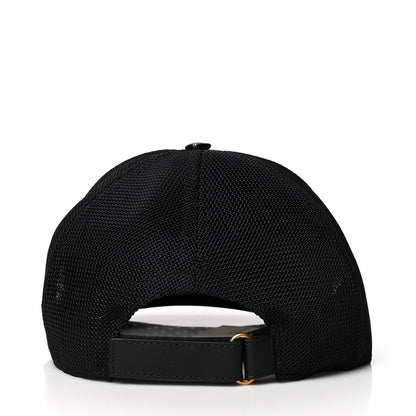 Gucci X SEGA Calfskin GUCCY Stars Baseball Hat L Black Gold 6 of 9