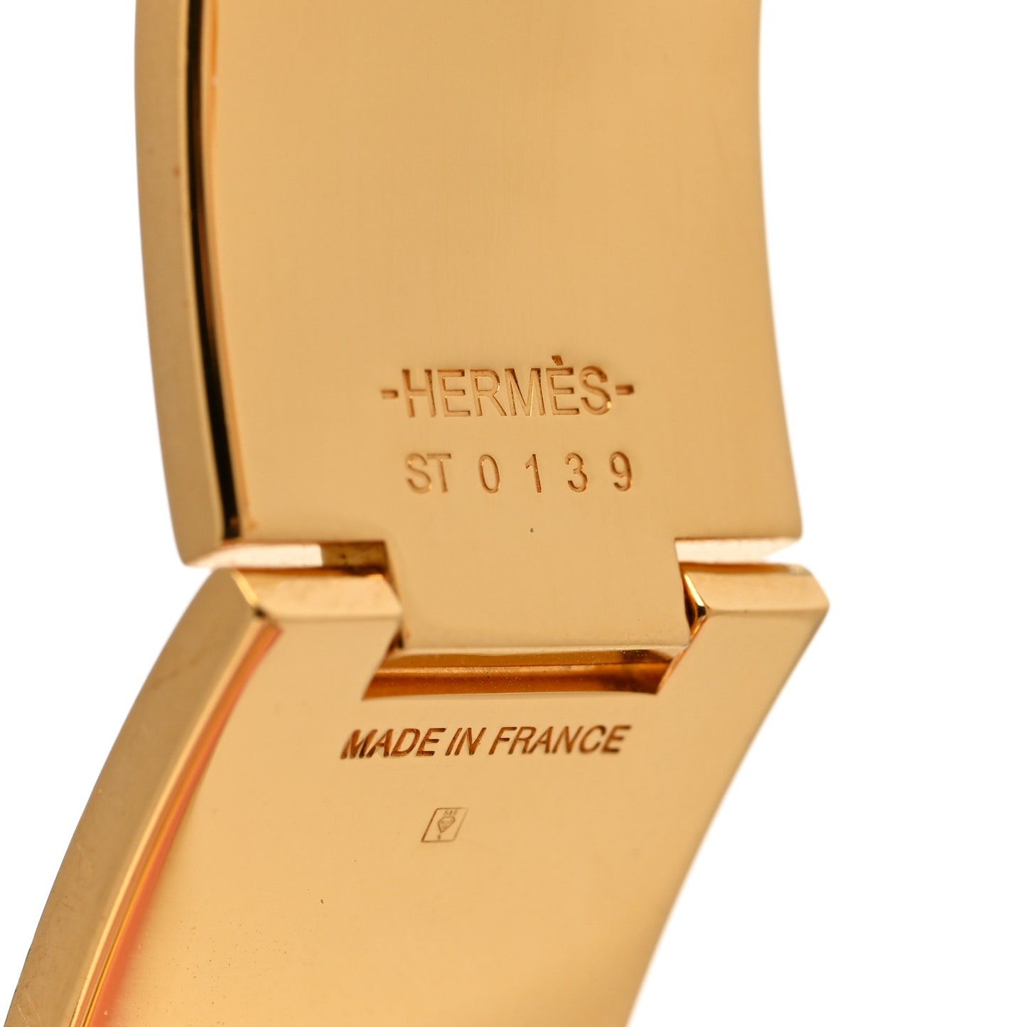 Enamel Wide Clic Clac H Bracelet PM Rose Dragee