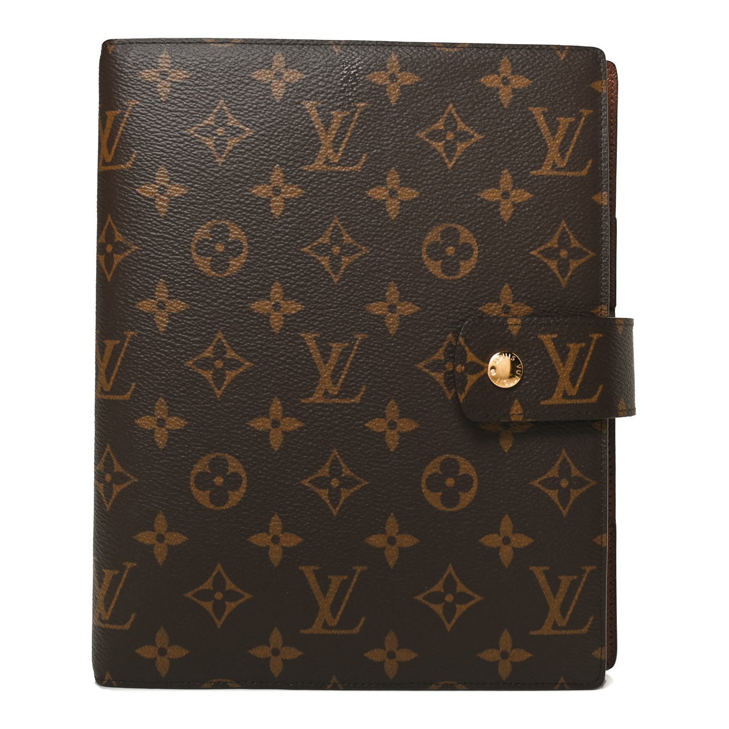 Monogram Large Ring Agenda Cover