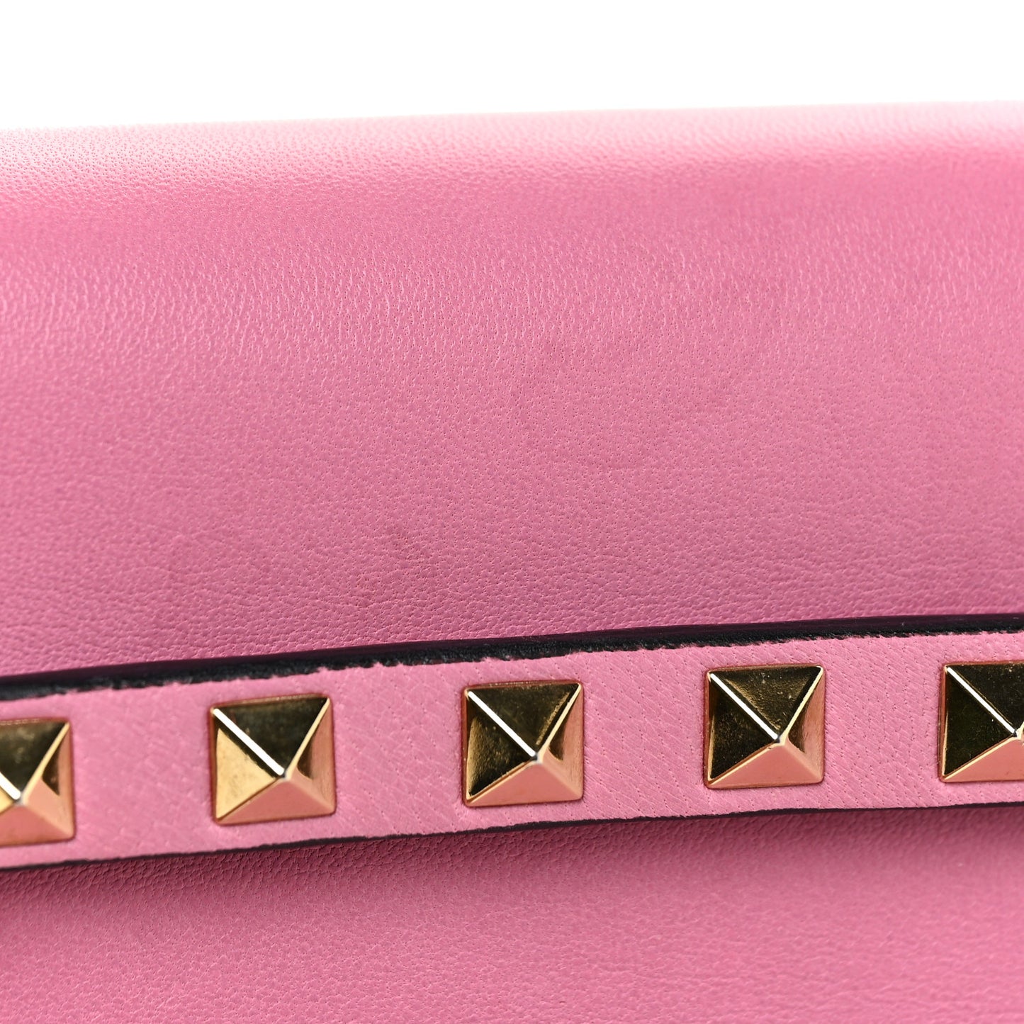 Nappa Rockstud Wristlet Clutch Ninphea