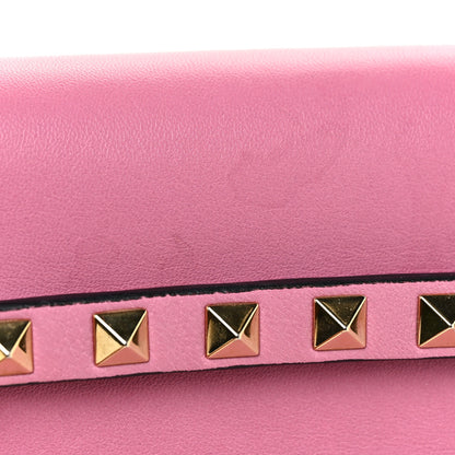 Valentino Garavani Nappa Rockstud Wristlet Clutch Ninphea 12 of 19