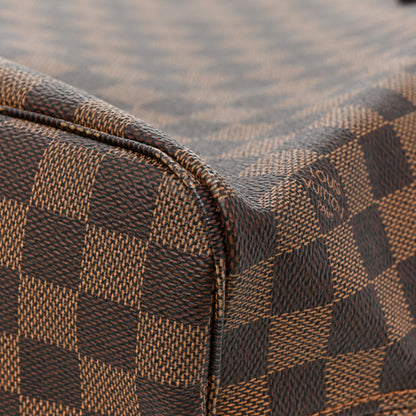 Louis Vuitton Damier Ebene Neo Neverfull MM Rose Ballerine 9 of 9